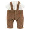 Corolle poppen overall met t-shirt kleine ontdekker - 36cm