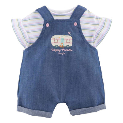 Corolle poppen jeans overall met t-shirt kleine ontdekker - 36cm