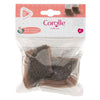 Corolle poppenlaarsjes schapenvacht-look bruin 36cm poppen accessoire.