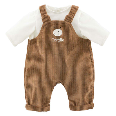 Corolle poppenkleding overall en t-shirt voor pop 42cm - zachte outfit. m
