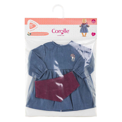 Corolle jeans poppennurk met sjaal kleine ontdekker - 42cm