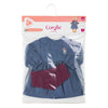 Corolle poppenjurk jeans met sjaal voor babypop 42cm - poppenkleding.