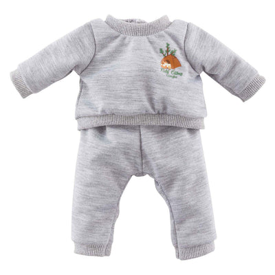 Corolle grijs poppen joggingpak kleine ontdekker - 42cm