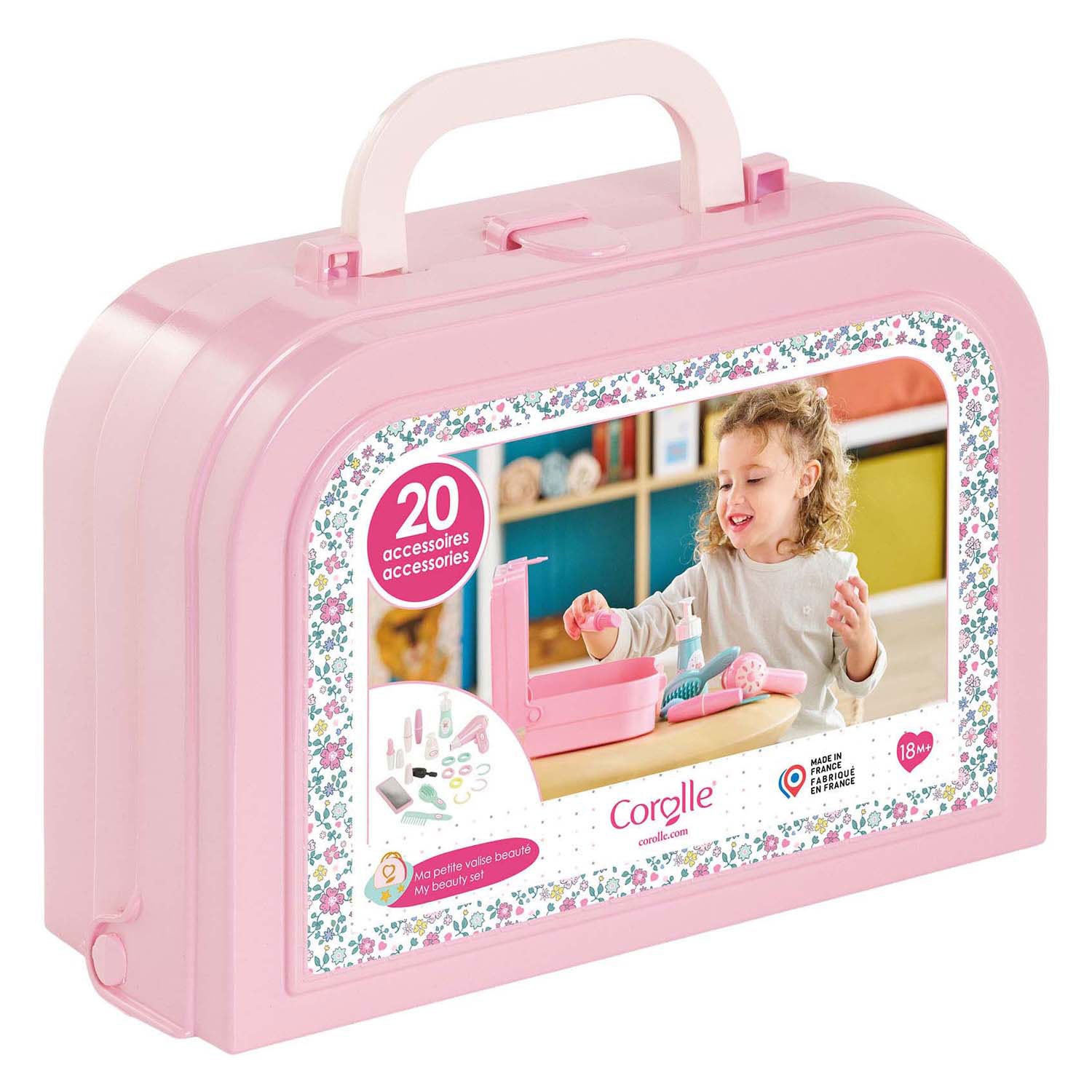 Corolle beauty case - 20 accessoires - vanaf 18 maanden
