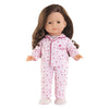 Corolle ma poppenpyjama en slofjes - hartjes - 36cm