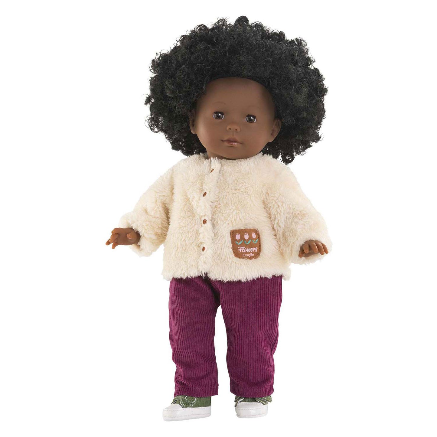 Corolle ma gevoerde poppen jas - kleine ontdekker - 36cm