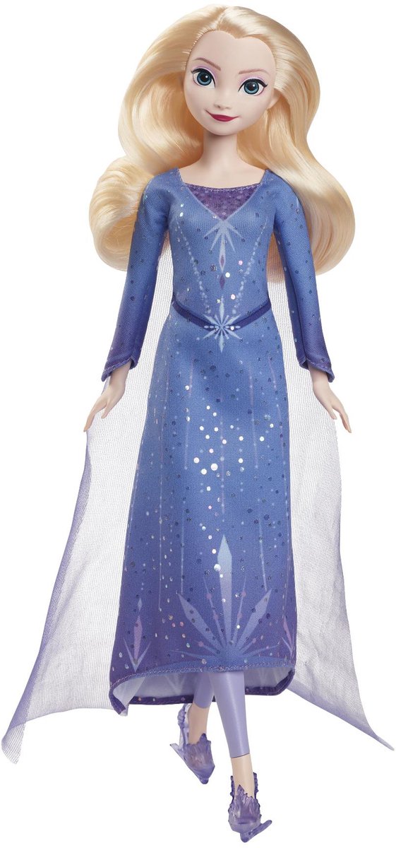 Disney frozen schaatsende elsa modepop met schaatsen en schoenen