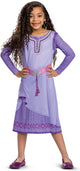 Disguise disney - wish, asha jurk classic, maat xs (3t-4t jaar), meisjes
