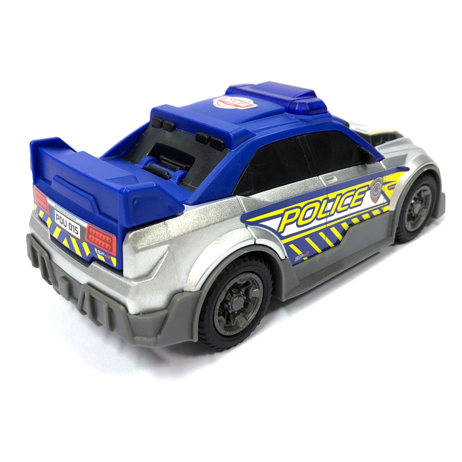 Dickie toys politiewagen - 15cm - licht en geluid- speelgoedvoertuig