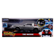 Jada toys jada die-cast time machine back to the future 2 1:24 - afbeelding 1