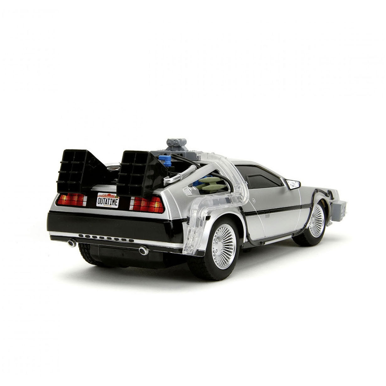 Jada toys jada bestuurbare auto back to the future rc time machine 1:16