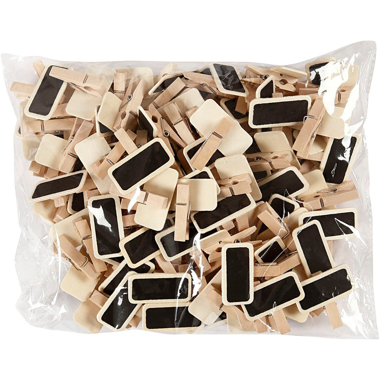 Https: www.cchobby.nl schoolbord-met-wasknijpers-afm-4x2-cm-100-stuk-1-doos