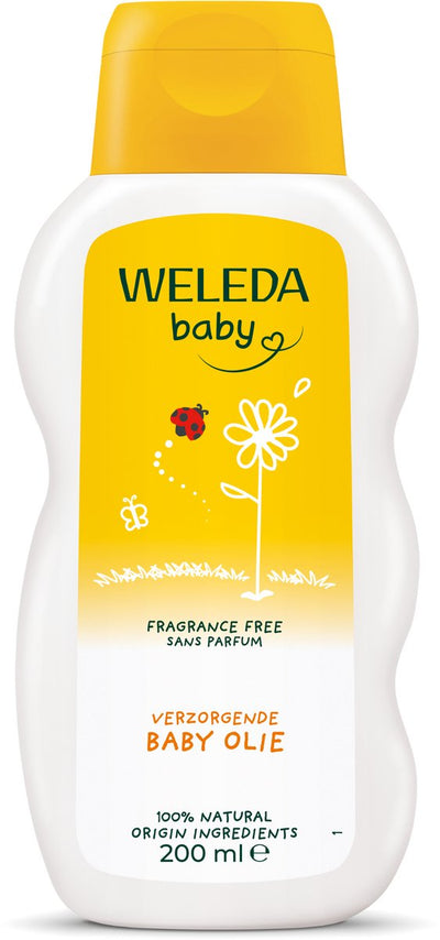 Weleda verzorgende babyolie - calendula - 200ml