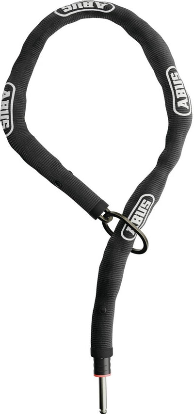 Abus fietsslot insteekketting - adaptor chain classic - - zwart - 100 cm - geschikt voor elektrische fietsen - stadsfietsen
