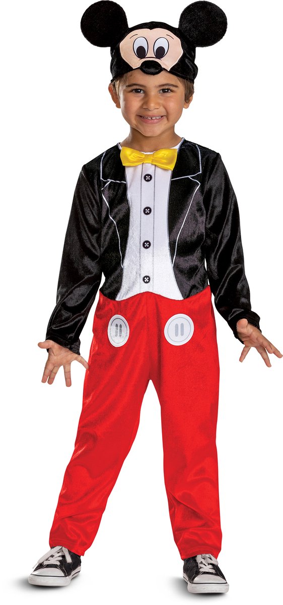 Disguise disney mickey classic kinderpak maat s (5-6 jaar)