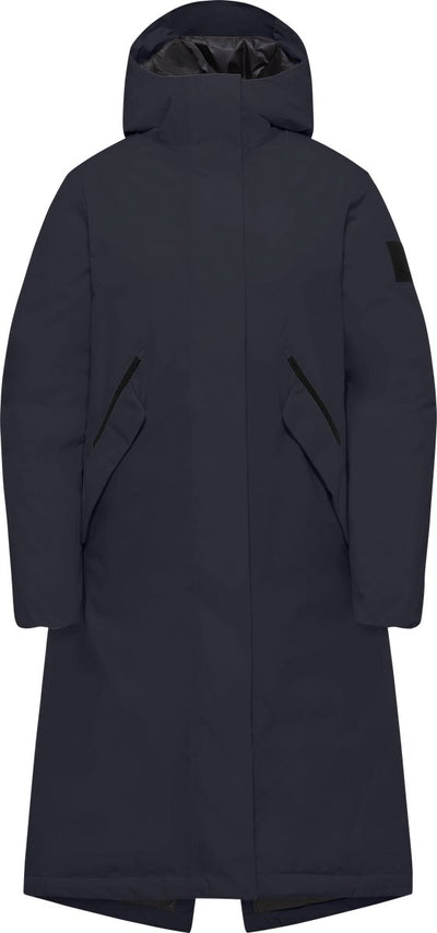 Jack wolfskin brandenburger coat w rds dames outdoorjas - dark navy