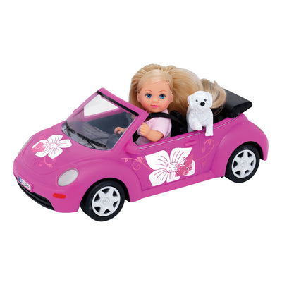 Simba - evi love - evi met beetle wagen 23cm - minipop - vanaf 3 jaar
