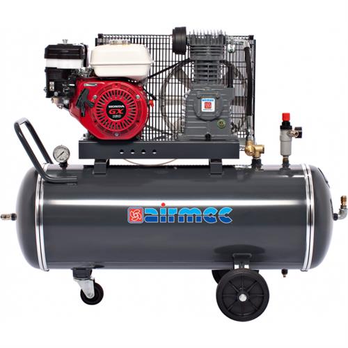 Airmec compressor crs105 5.5pk 100ltr benzinemotor