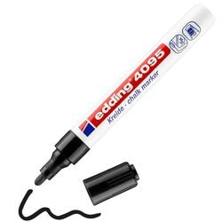 Edding krijtmarkers 1 st zwart 4095