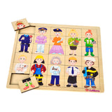 Eichhorn houten puzzel - beroepen, 30st. - afbeelding 2