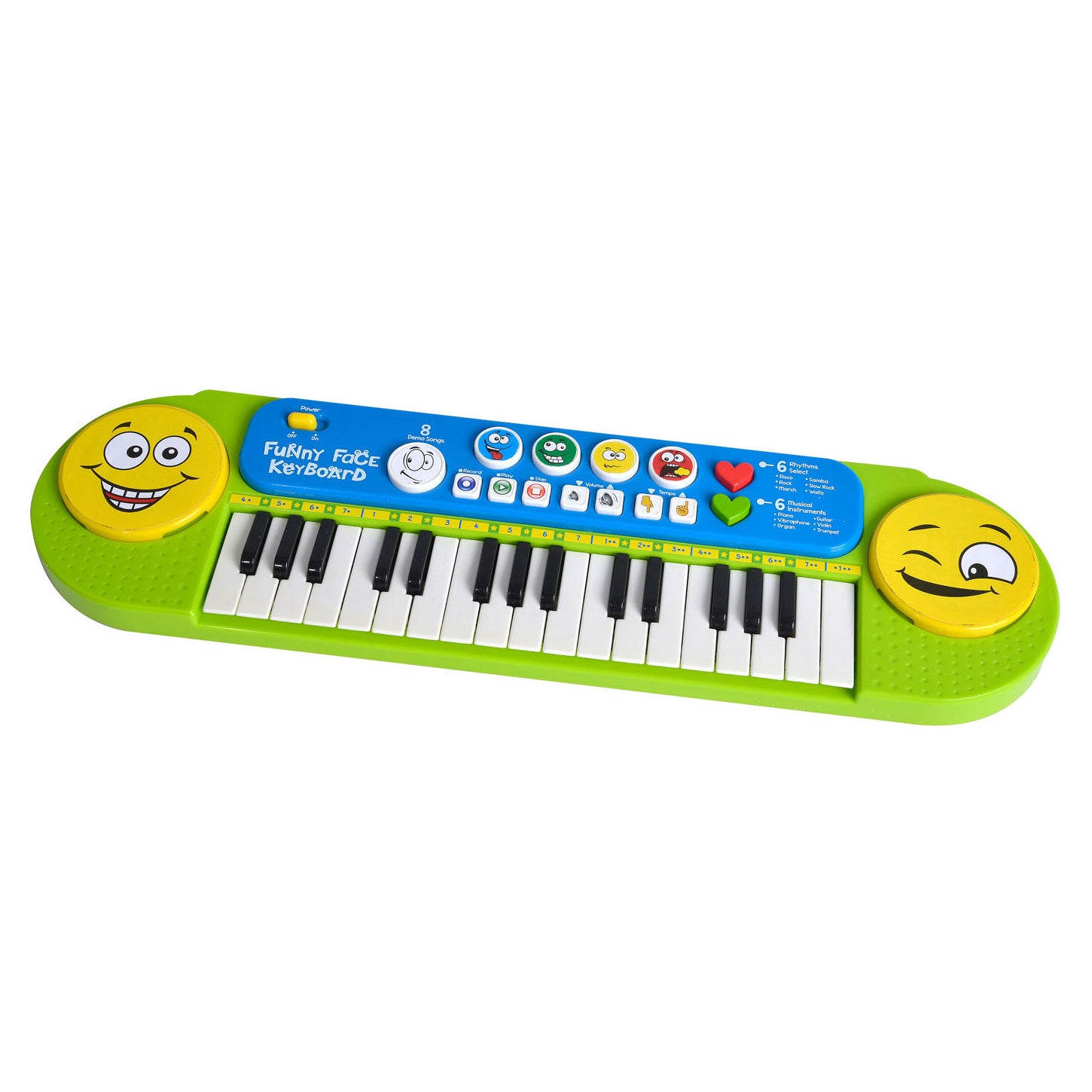 Simba my music world lachgezicht keyboard