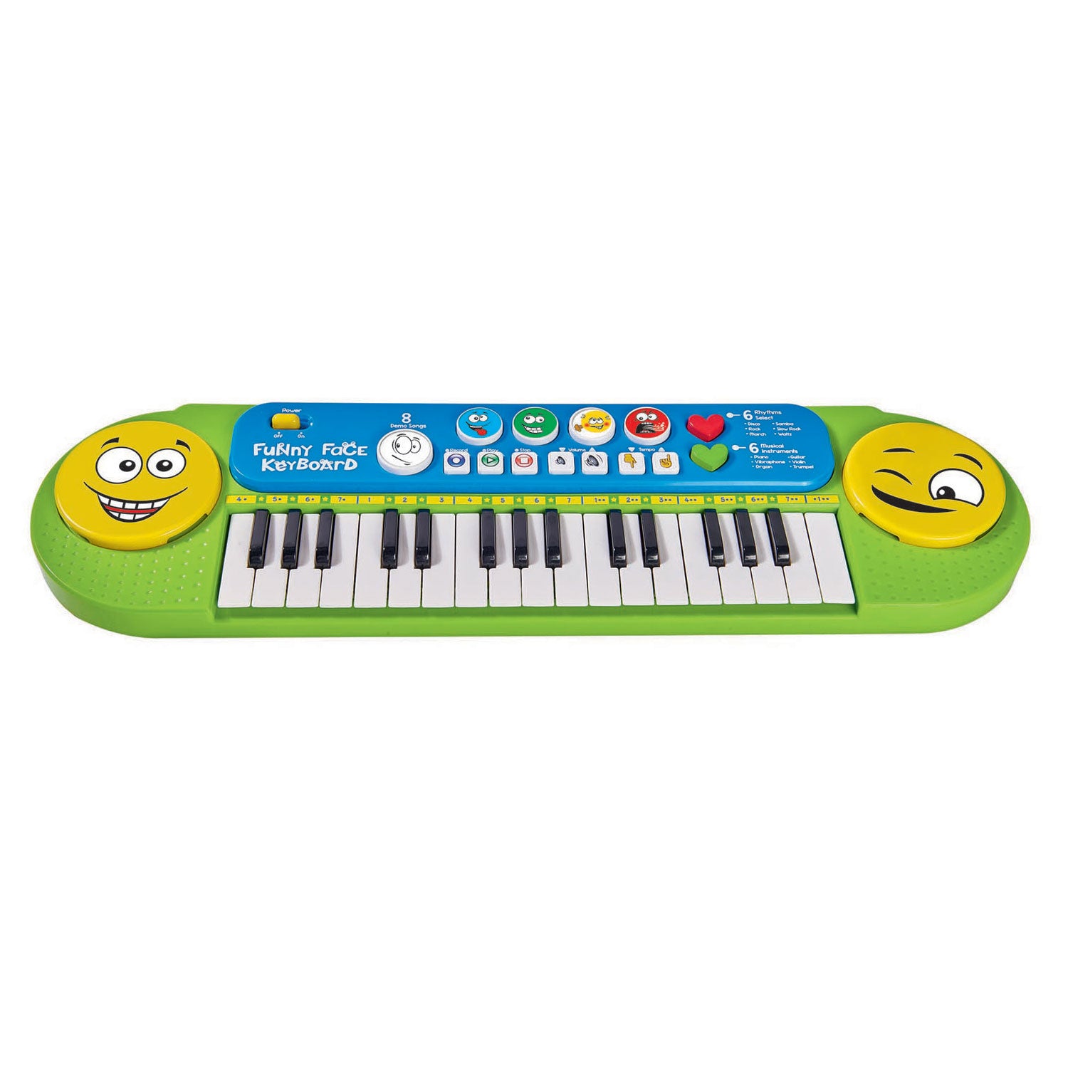 Simba my music world lachgezicht keyboard