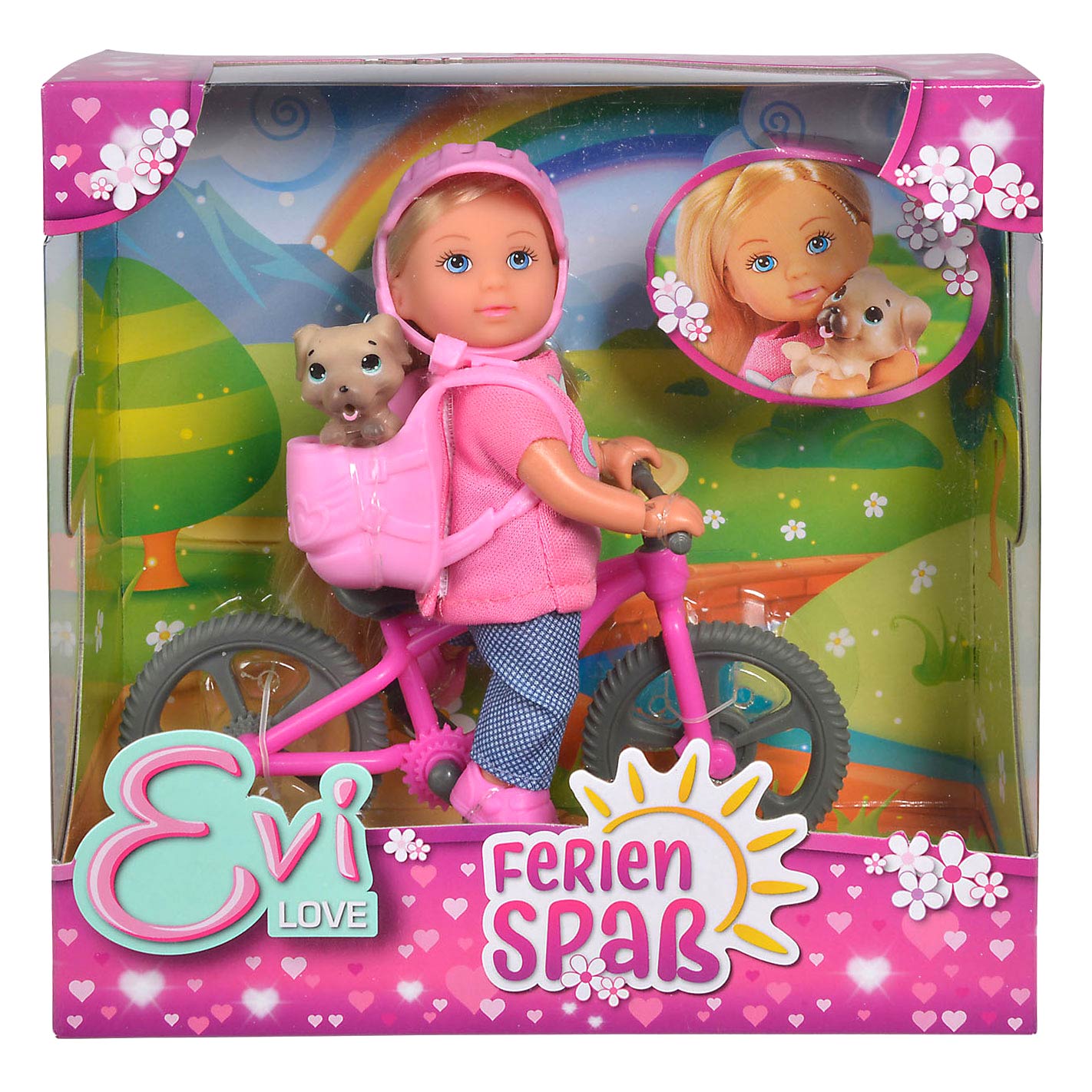 Evi love fietstour met hond