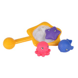 Abc baddieren met schepnet, 4dlg. - afbeelding 1