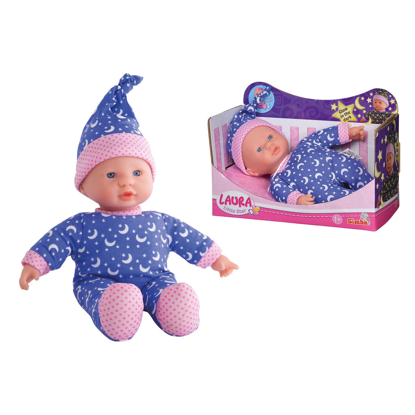 Simba laura little star babypop glow in the dark 105010010