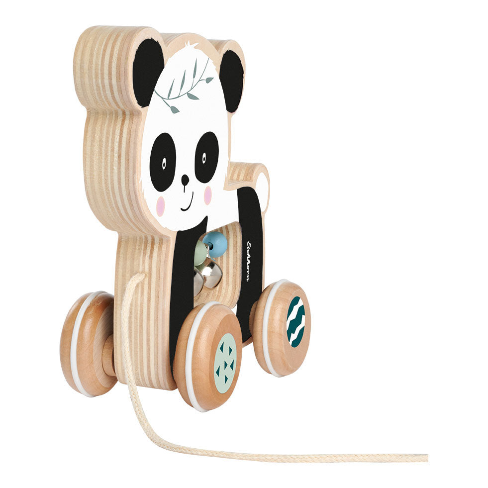 Eichhorn houten trekdier panda