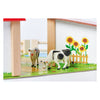 Eichhorn houten boerderij met accessoires, 20dlg.