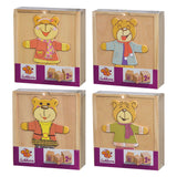 Eichhorn houten puzzel beer, 20st. - afbeelding 1