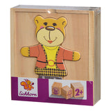 Eichhorn houten puzzel beer, 20st. - afbeelding 3