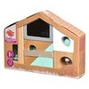 Eichhorn baby pure houten bouwblokken met geluid