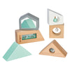 Eichhorn baby pure houten bouwblokken met geluid