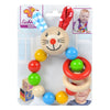 Eichhorn baby houten bijtring konijn