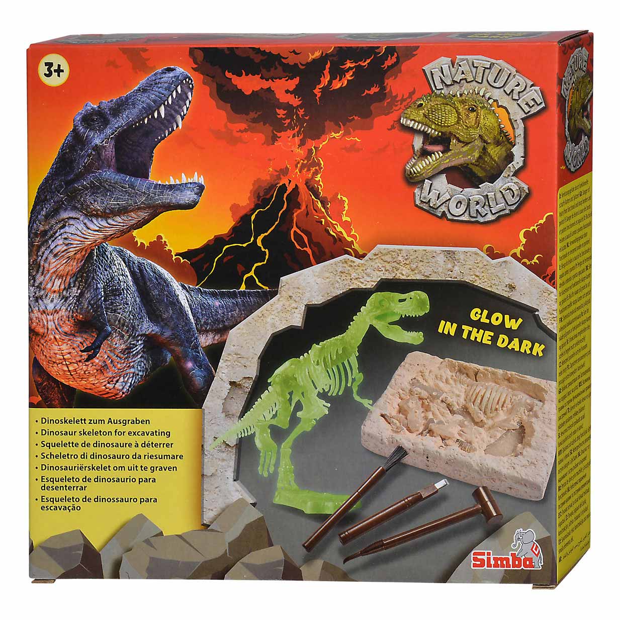 Glow in the Dark T-Rex Opgravingsset