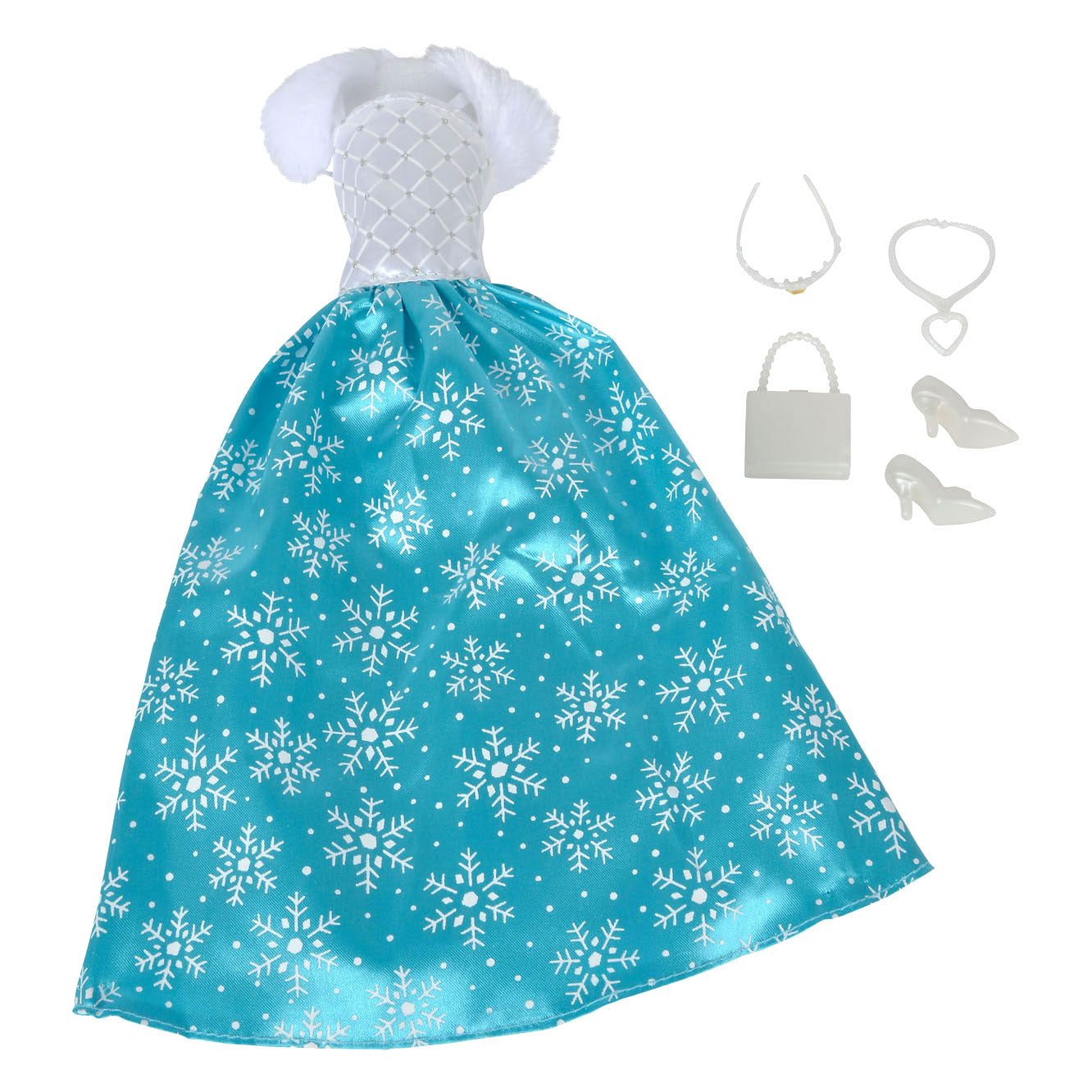 Steffi love poppenjurk prinses met accessoires - prinsessenspeelgoed.