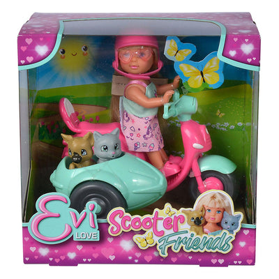 Simba evi love scooter friends