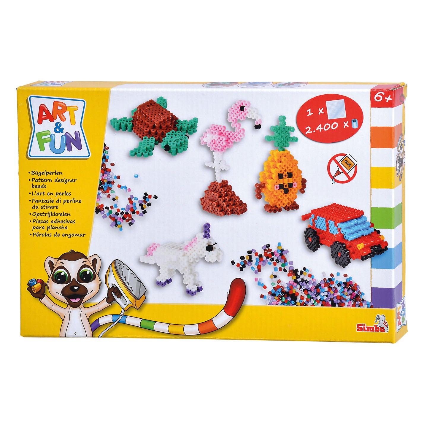 Simba art fun strijkkralen 3d set