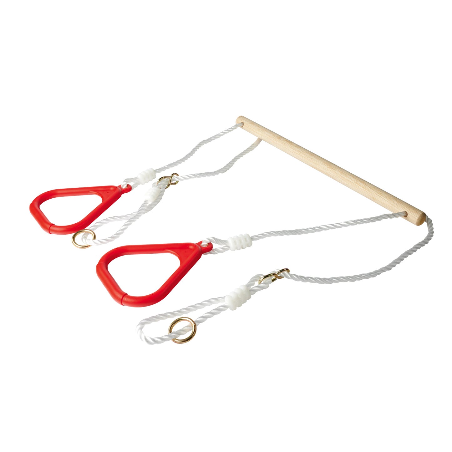 Simba houten turnringen outdoor set - verstelbare trapeze - eichhorn.