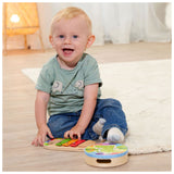 Eichhorn houten trommel en xylofoon muziekset, 3dlg. - afbeelding 4