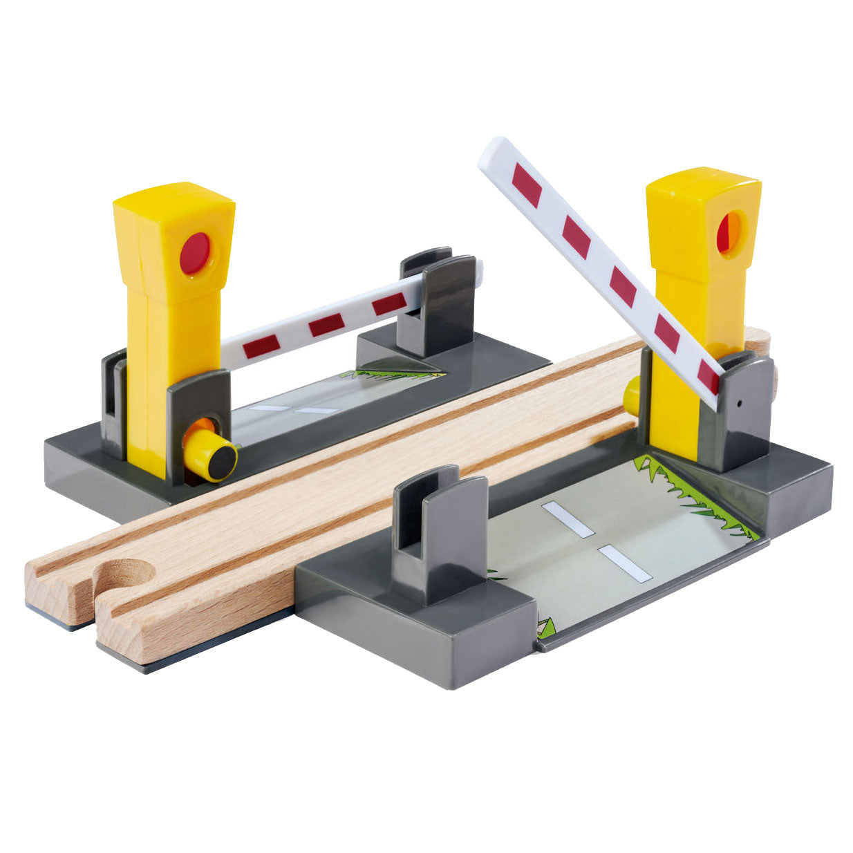 Eichhorn Treinrails Spoorwegovergang met Slagbomen, 3dlg.