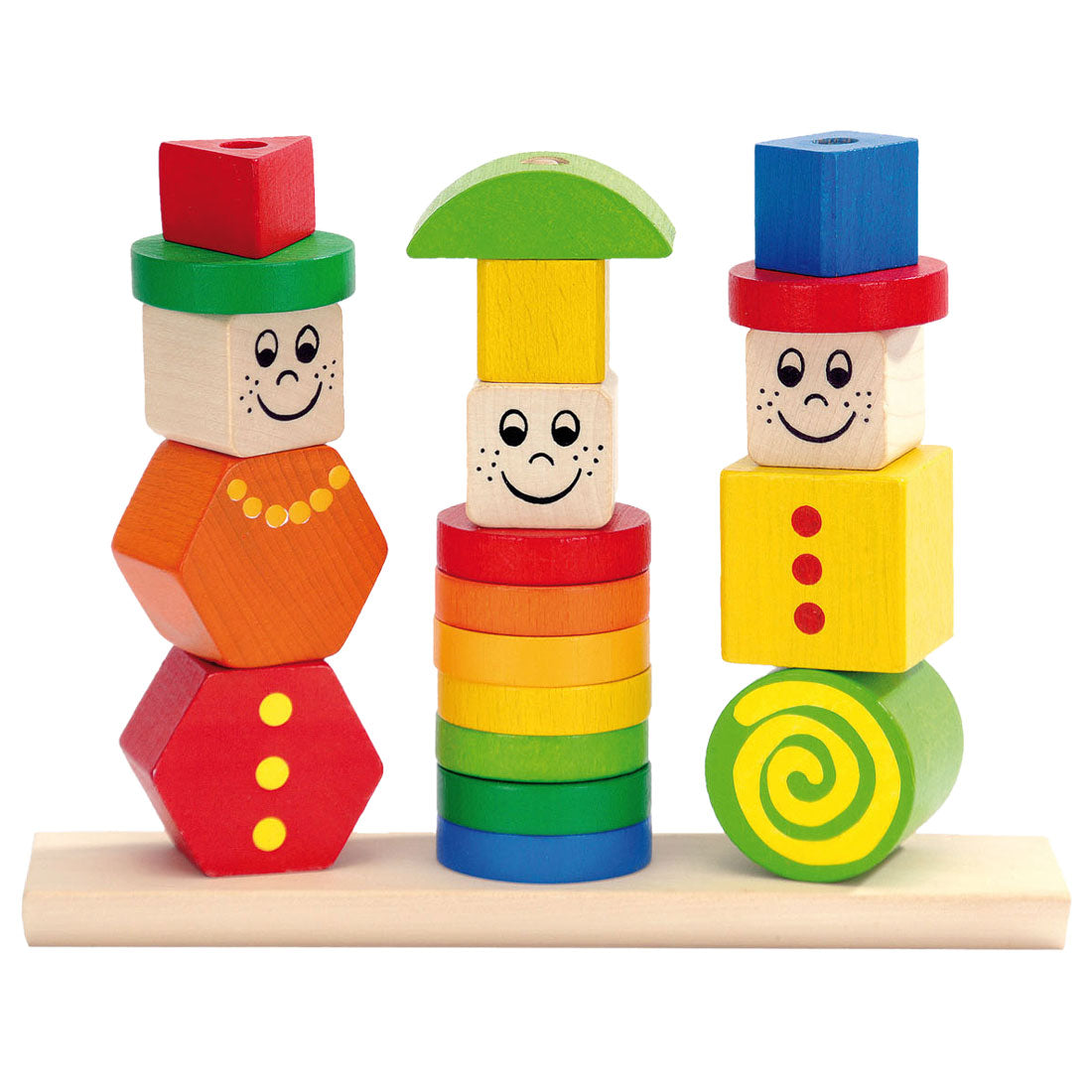 Eichhorn heros - figure stacking puzzle 21pcs