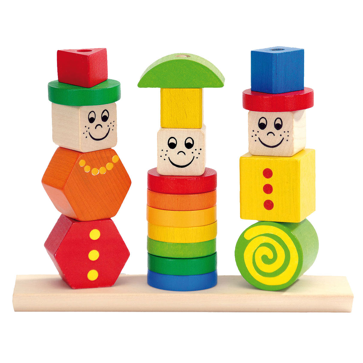 Eichhorn heros - figure stacking puzzle 21pcs