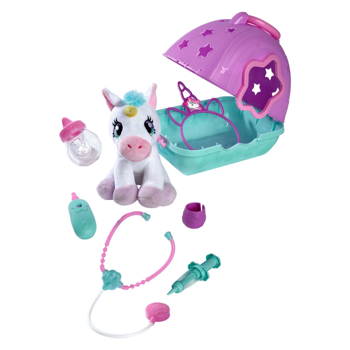 Simba - dierenarts - eenhoorn - unicorn - knuffel
