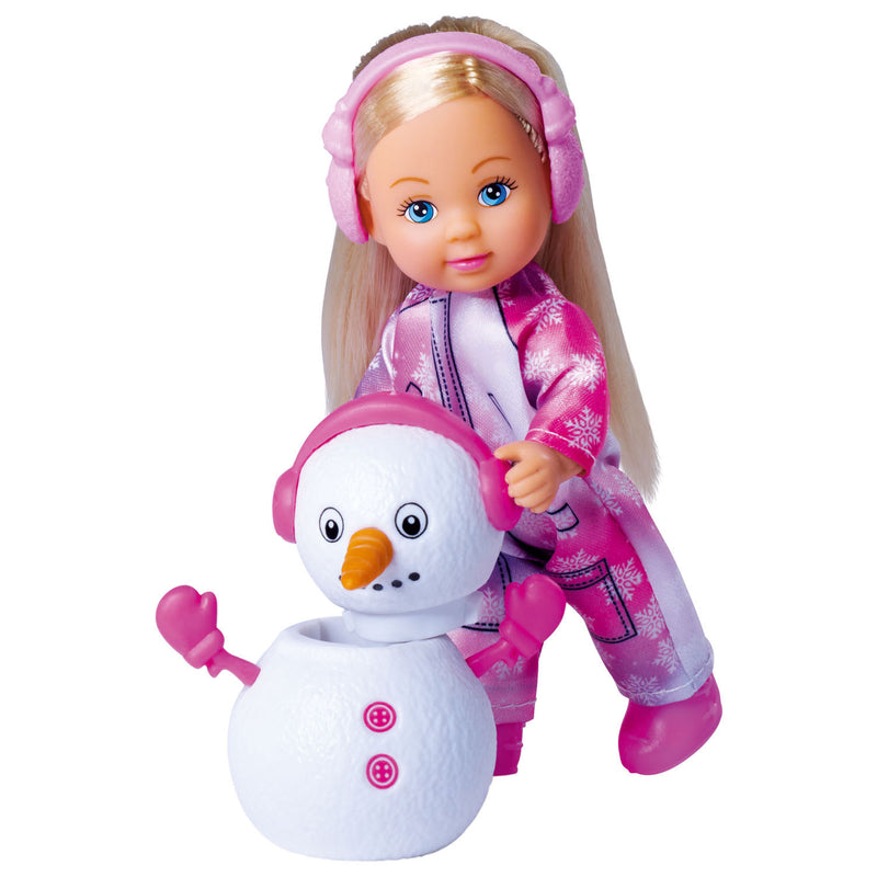 Evi love mini pop met sneeuwpop