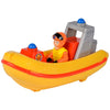 Simba brandweerman sam reddingsboot met speelfiguur elvis