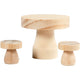 Creativ company houten mini meubelset, 3dlg.