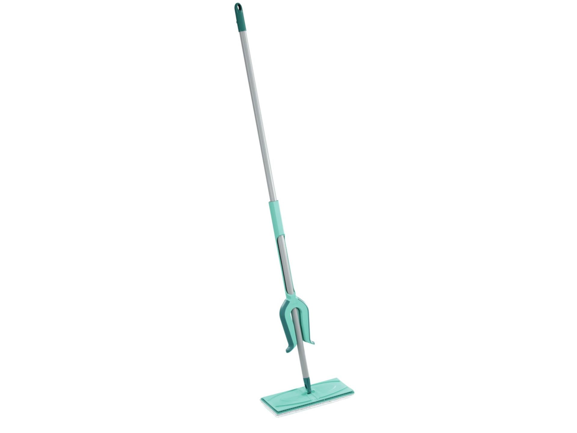 Leifheit picobello vloerwisser m micro duo met steel - 33 cm wisbreedte - turqouise - grijs